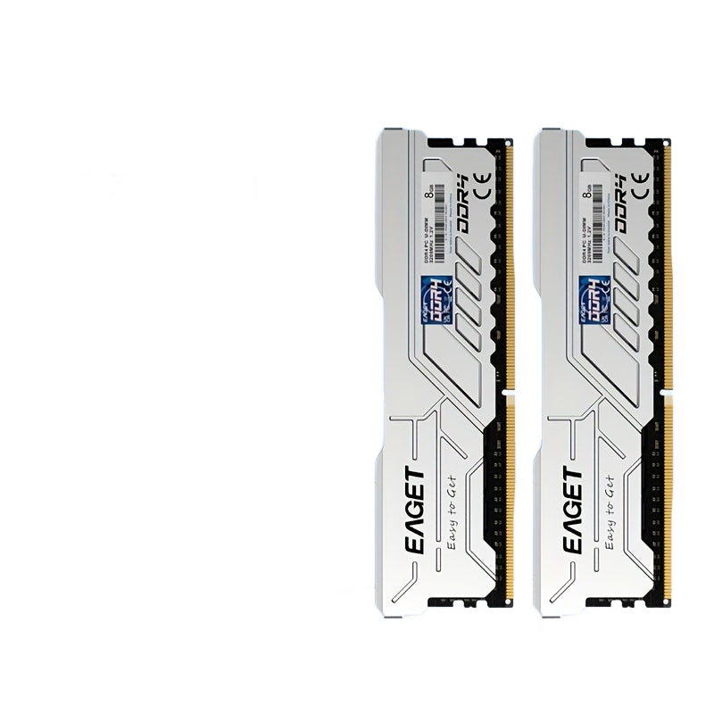 Image from EAGET DDR4 RAM Memory, 32GB Kit (2x16GB) /16GB Kit (2x8GB) Desktop Memory with Heatsink, 3200MHz High Performance Gaming Desktop Memory for AMD and Intel Desktop Gaming - Copy
