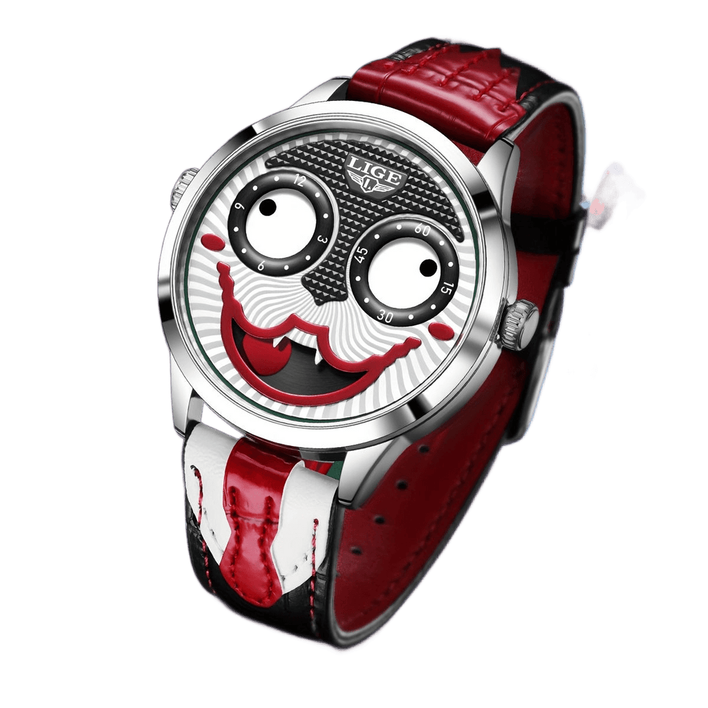 Fun Boys Watch Classic Clown Student Quartz Watch Men - TKINGS