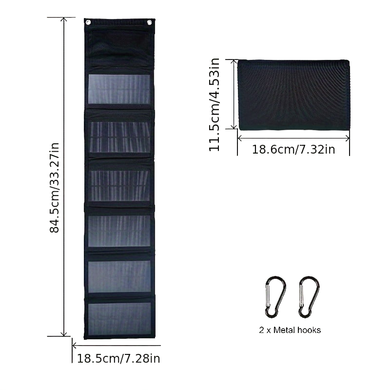 Image from 80W Solar Panel Charger with Type-C USB Port - Ultra-Compact & Lightweight Portable Solar Charging Board for Smartphones, Tablets, Cameras - Monocrystalline Solar Cells, No Battery Included - Copy