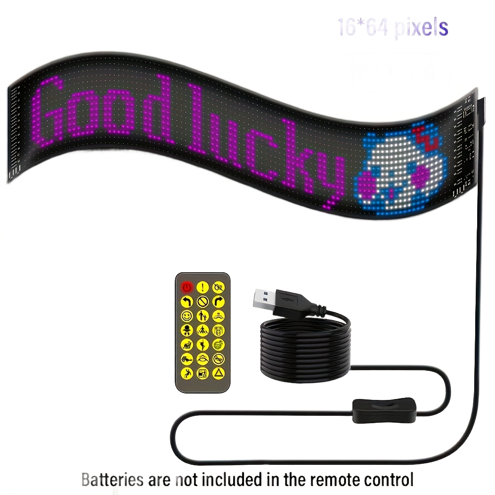 Image from Smart light LED pixel soft light display, programmable LED screen Smart night light, application control, DIY text pattern animation, can be wall-mounted or desktop use, is home decoration, art creation, game room - Copy