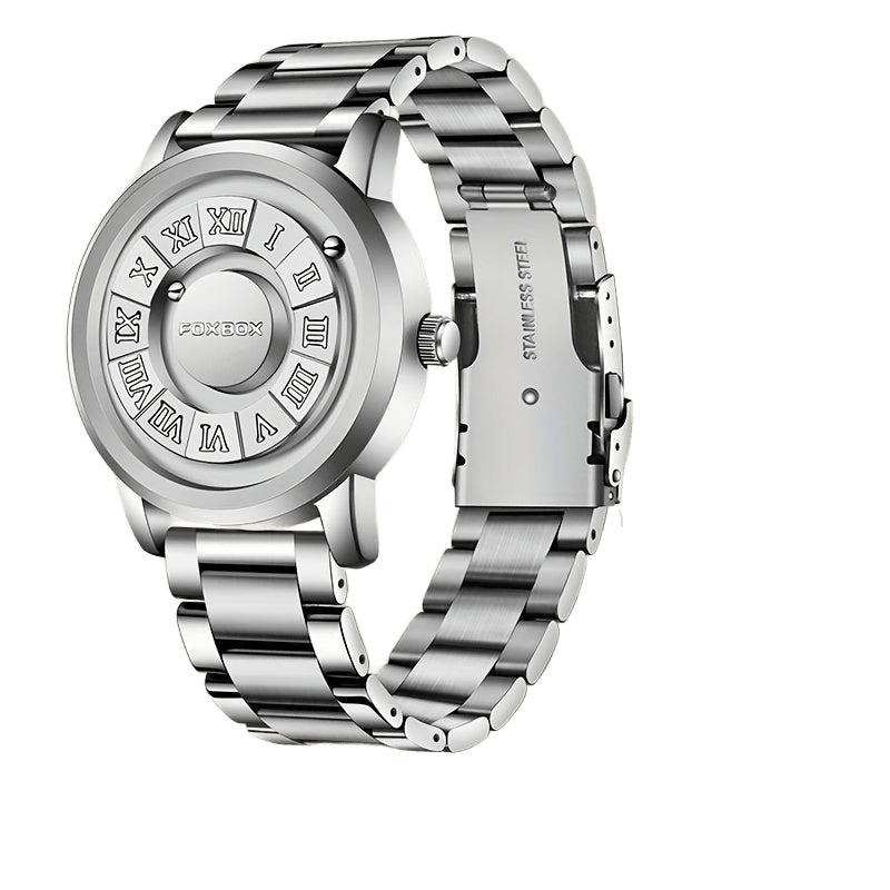Magnetic Levitation Quartz Watch with Roman Numerals - TKINGS