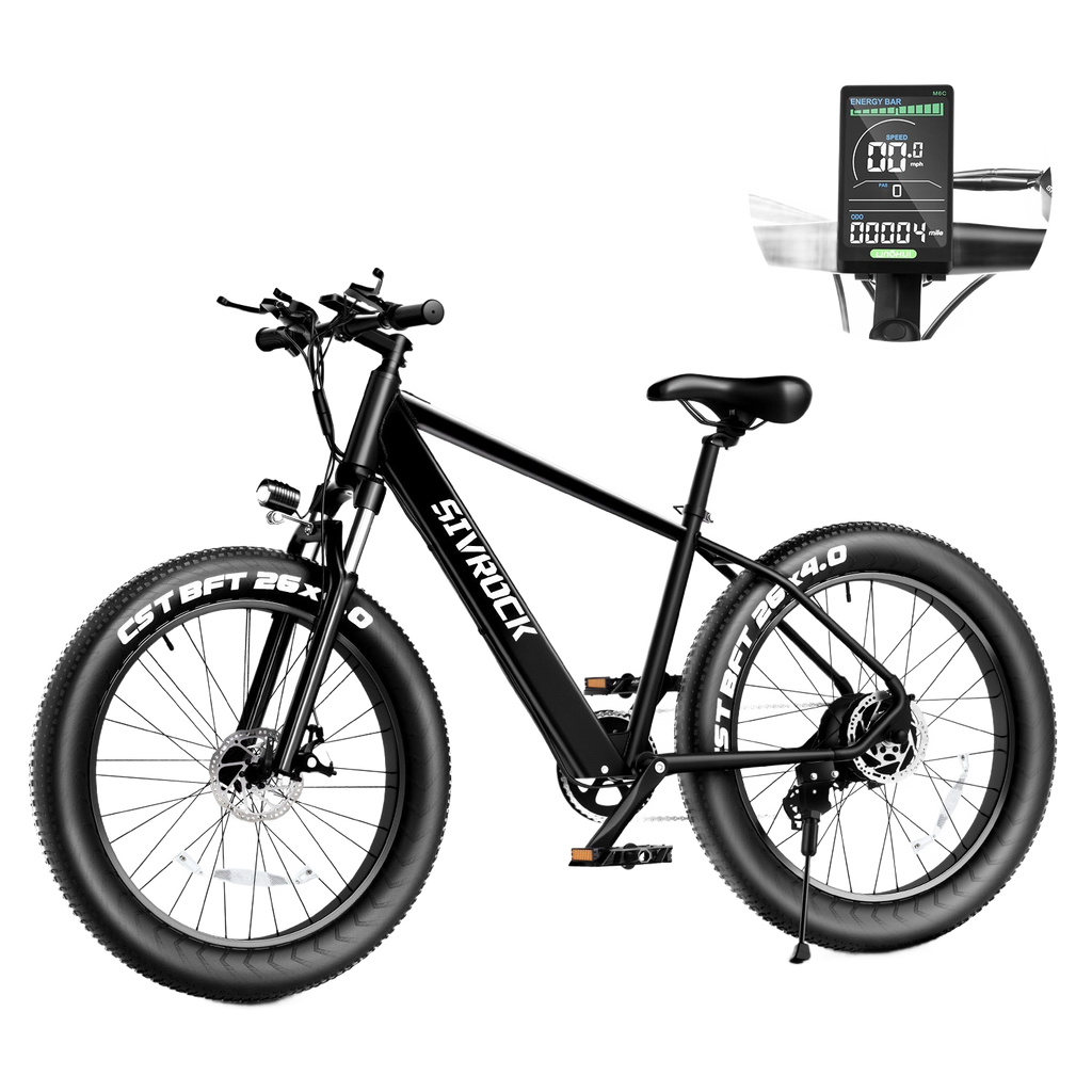Image from Professional Electric Bike For Adults, 26 X 4.0 Inches Fat Tire Electric Mountain Bicycle, 1000W Motor 48V 15Ah Ebike For Trail Riding, Excursion And Commute, UL And GCC Certified - Copy