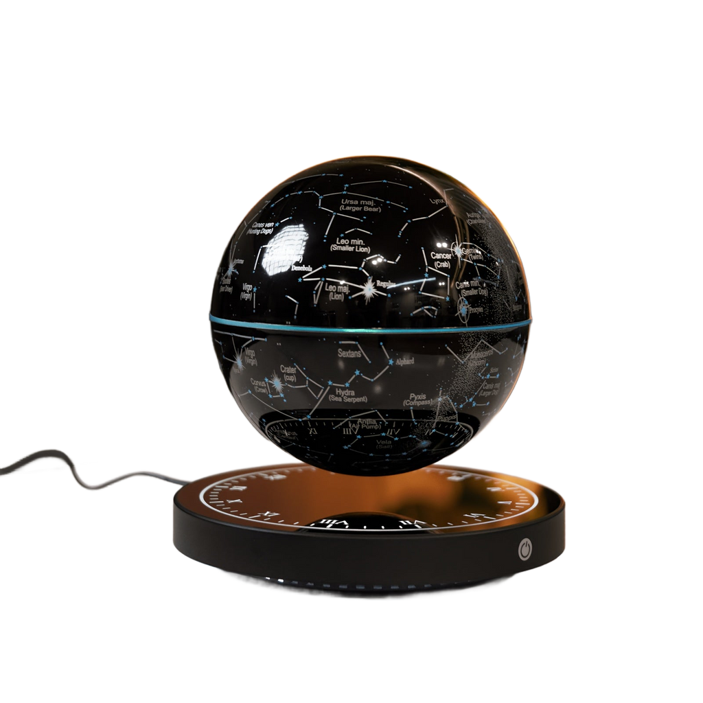 Image from 1 Pc Floating Light Globe Anti-Gravity Black Technology Magnetic Levitation Night Light Constellation Ball Unique Office Star Globe Table Lamp Creative LED Starlight Ball Gifts For Christmas - Copy