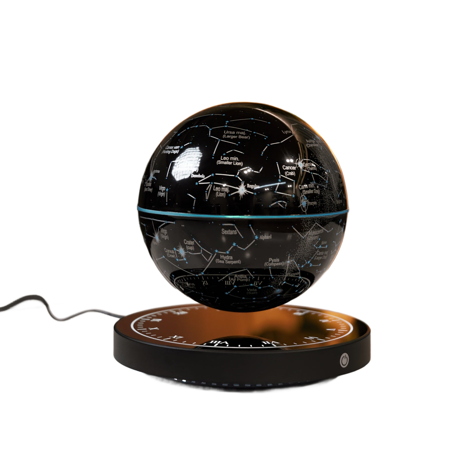Image from 1 Pc Floating Light Globe Anti-Gravity Black Technology Magnetic Levitation Night Light Constellation Ball Unique Office Star Globe Table Lamp Creative LED Starlight Ball Gifts For Christmas - Copy