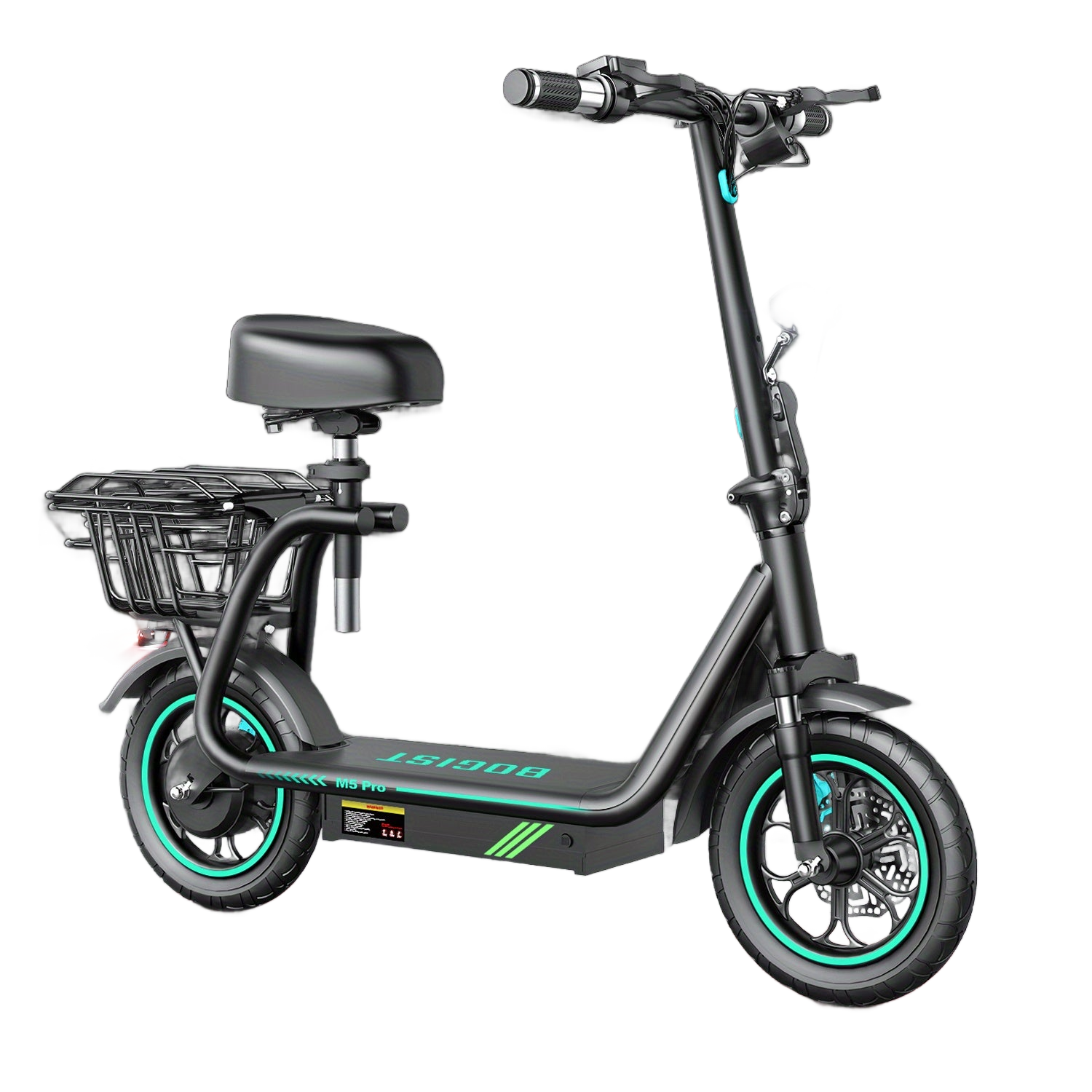 Image from 1pc, Electric Scooter for Adults, 448 W Powerful Motor, Adjustable, Lightweight, 2 Wheel Commuter Scooter with Large and Smooth Wheels - Folding Commuter Electric Scooter - Copy