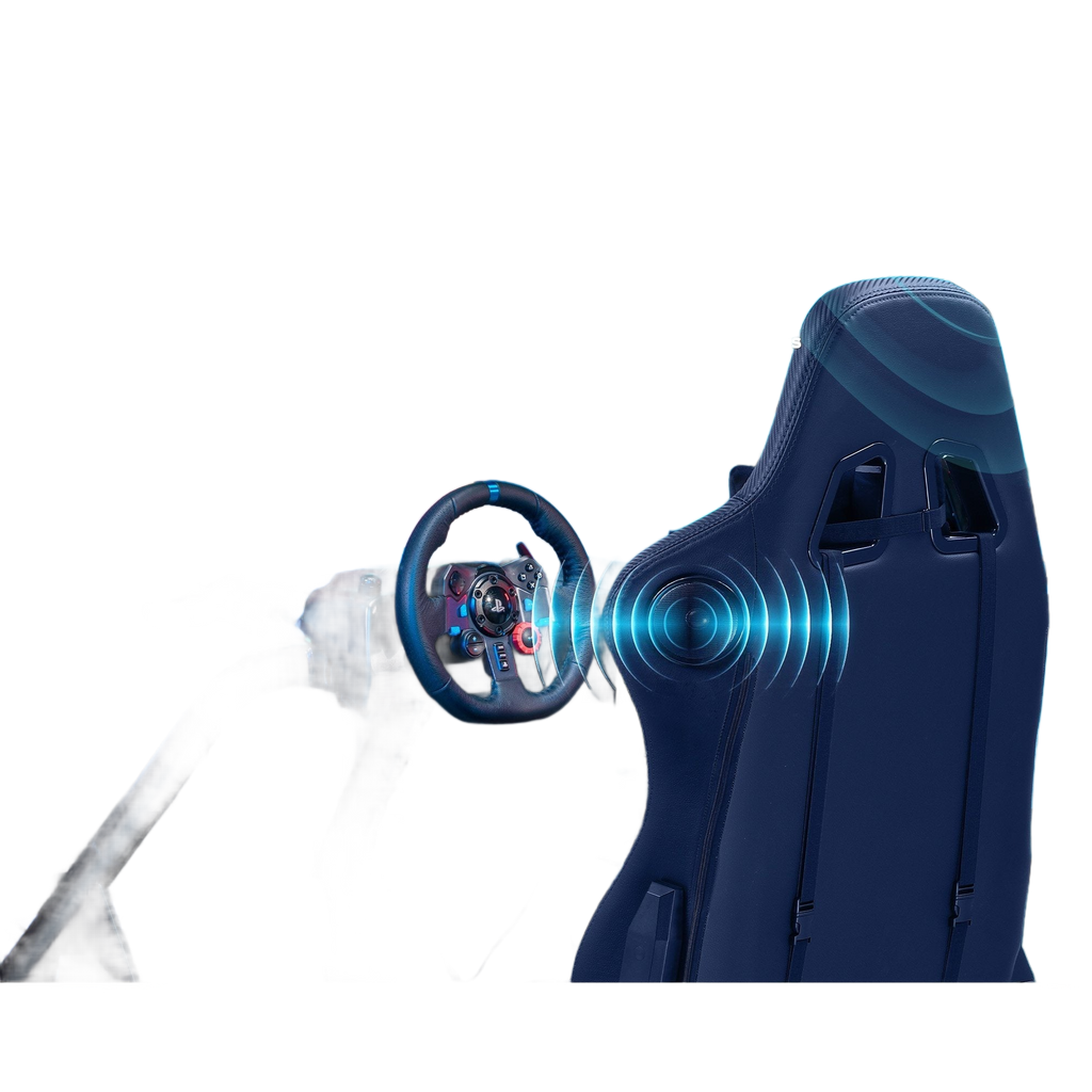 Image from Driving Simulator Cockpit, Racing Steering Wheel and Pedal Structure, Automotive Simulation Platform - Copy