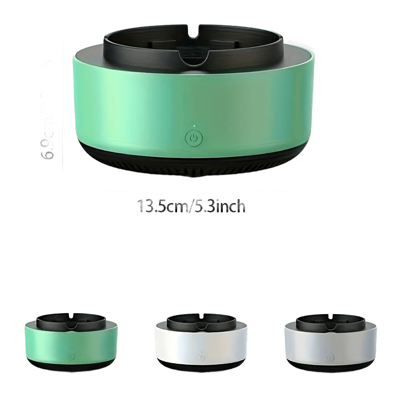 1pc, Smart Ashtray Air Purifier, Instantly Eliminates Secondhand Smoke - TKINGS