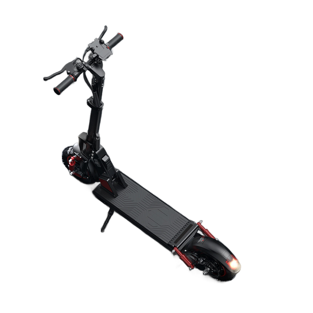 Image from Adult Electric Scooter, Output Current 2A, Output Voltage 54.6V, 500W Powerful Motor, 34-43 Km Range, 120 Kg Maximum Load, Adjustable, Lightweight, 2 Wheel Commuter Scooter with Smooth Large Wheels - Folding Commuter Electric - Copy