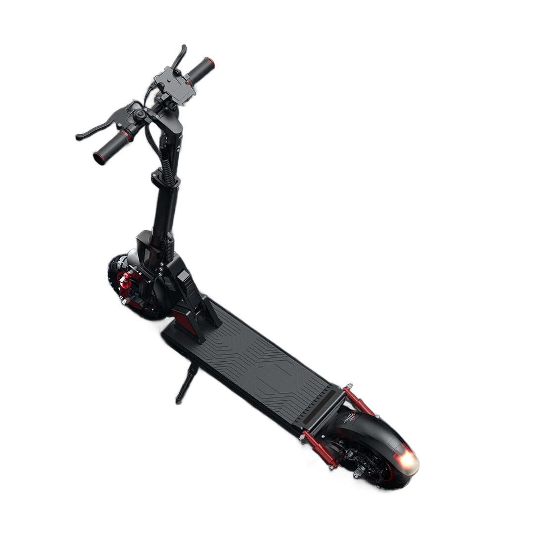 Image from Adult Electric Scooter, Output Current 2A, Output Voltage 54.6V, 500W Powerful Motor, 34-43 Km Range, 120 Kg Maximum Load, Adjustable, Lightweight, 2 Wheel Commuter Scooter with Smooth Large Wheels - Folding Commuter Electric - Copy
