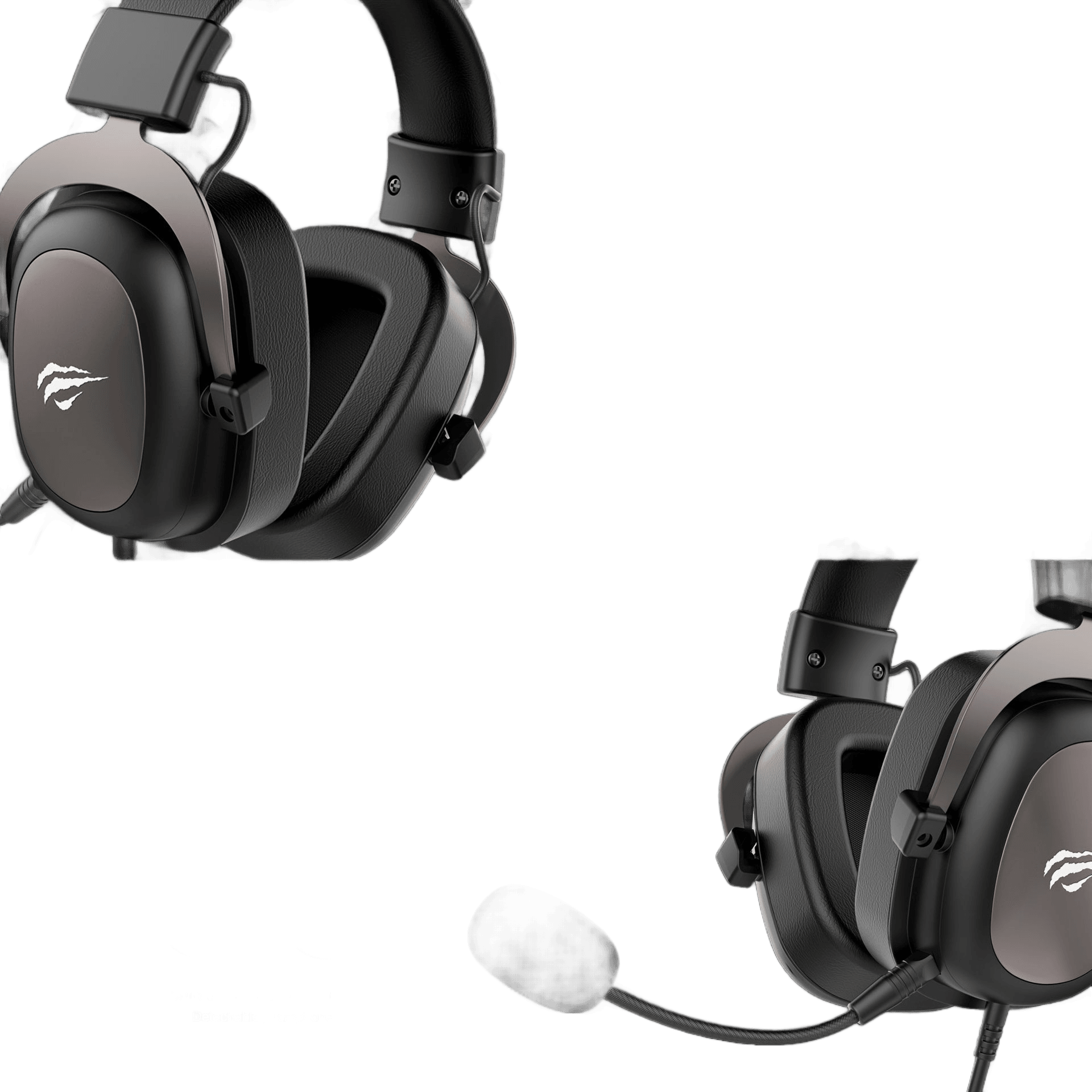 HAVIT Gaming Headset, Use Protein Leather Earmuffs and Detachable Mic - TKINGS