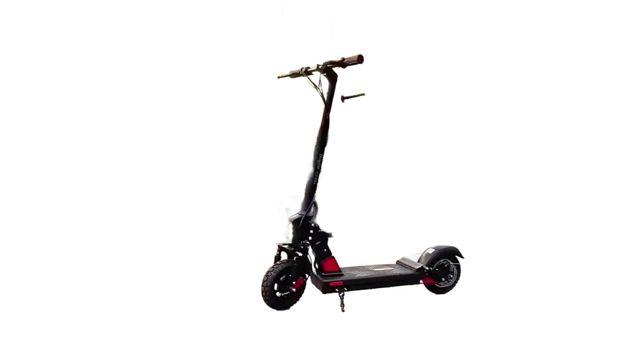 Image from Adult Electric Scooter, Output Current 2A, Output Voltage 54.6V, 500W Powerful Motor, 34-43 Km Range, 120 Kg Maximum Load, Adjustable, Lightweight, 2 Wheel Commuter Scooter with Smooth Large Wheels - Folding Commuter Electric - Copy