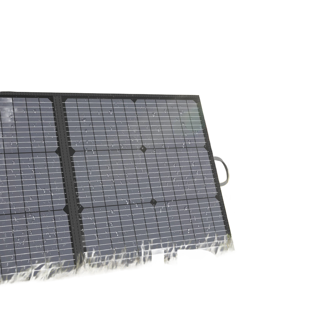 Image from MHPOWOS Portable Solar Charger 40V 220W Foldable Solar Panel Kit for Jackery Bluetti Ecoflow Power stations RV Camping Patio - Copy