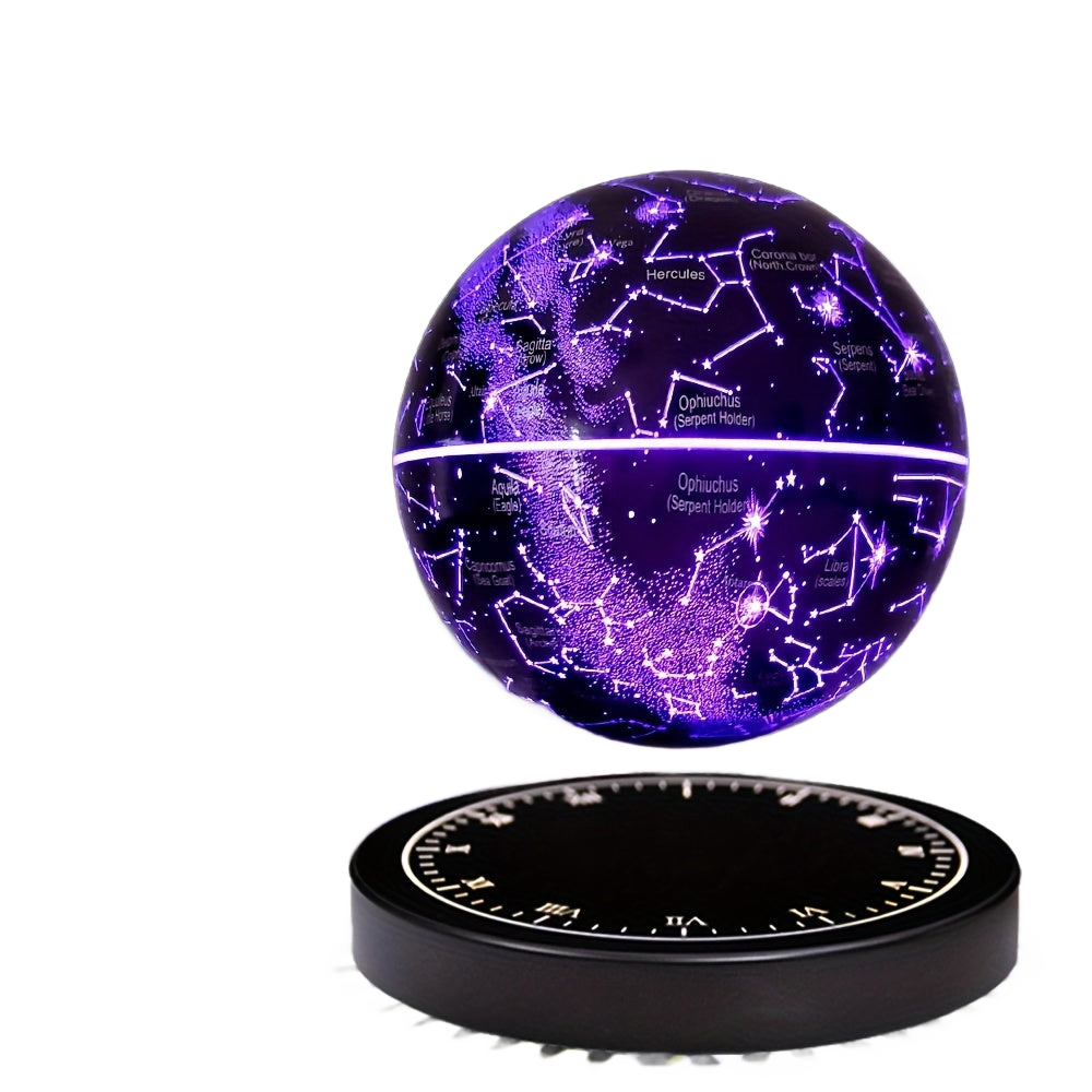 Image from 1 Pc Floating Light Globe Anti-Gravity Black Technology Magnetic Levitation Night Light Constellation Ball Unique Office Star Globe Table Lamp Creative LED Starlight Ball Gifts For Christmas - Copy