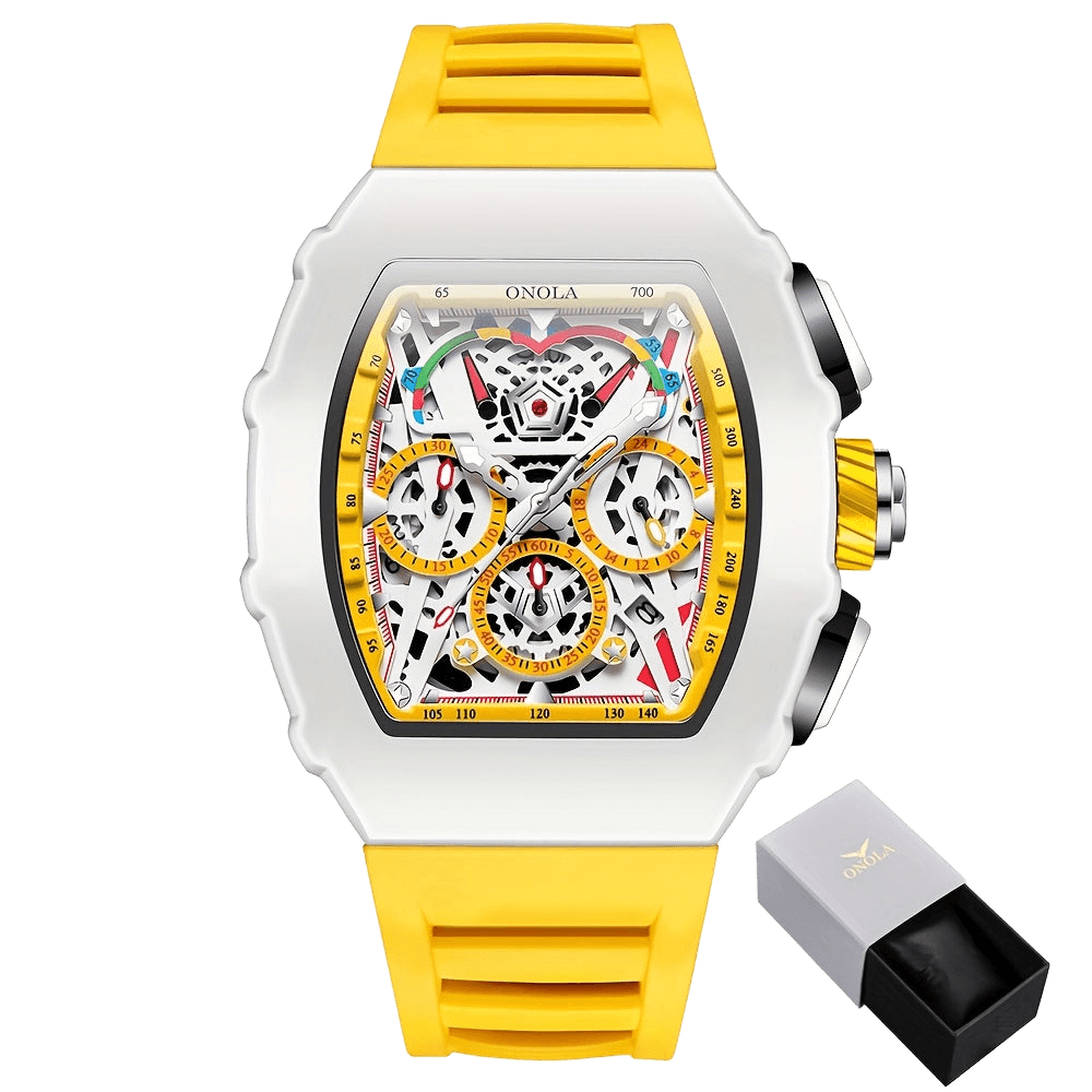 Wine Quartz Watch - Sporty 3ATM Waterproof Multifunctional - TKINGS