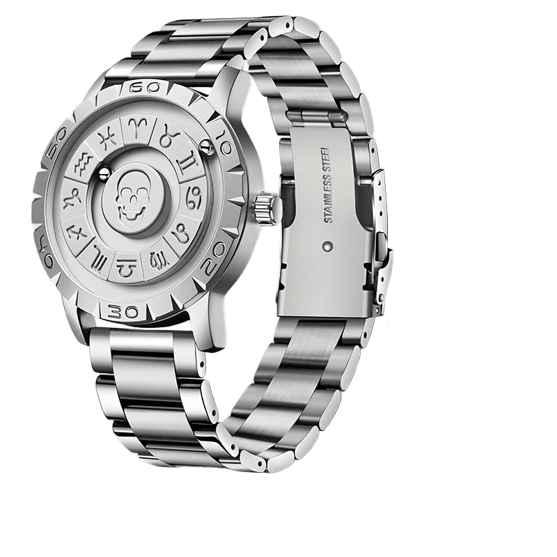 Magnetic Levitation Quartz Watch with Roman Numerals - TKINGS