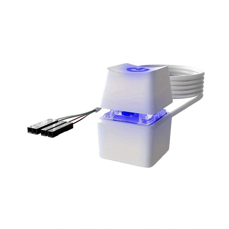 Computer External Switch, Network Bar Desktop Power Start Key - TKINGS