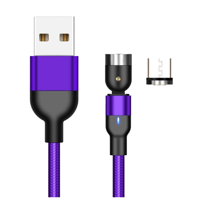 Image from Essager Rotate Magnetic Cable 360 Degree USB Type C Charging Cable Fast Charging Magnet Charger 540 Rotate Micro Magnetic Cable - Copy
