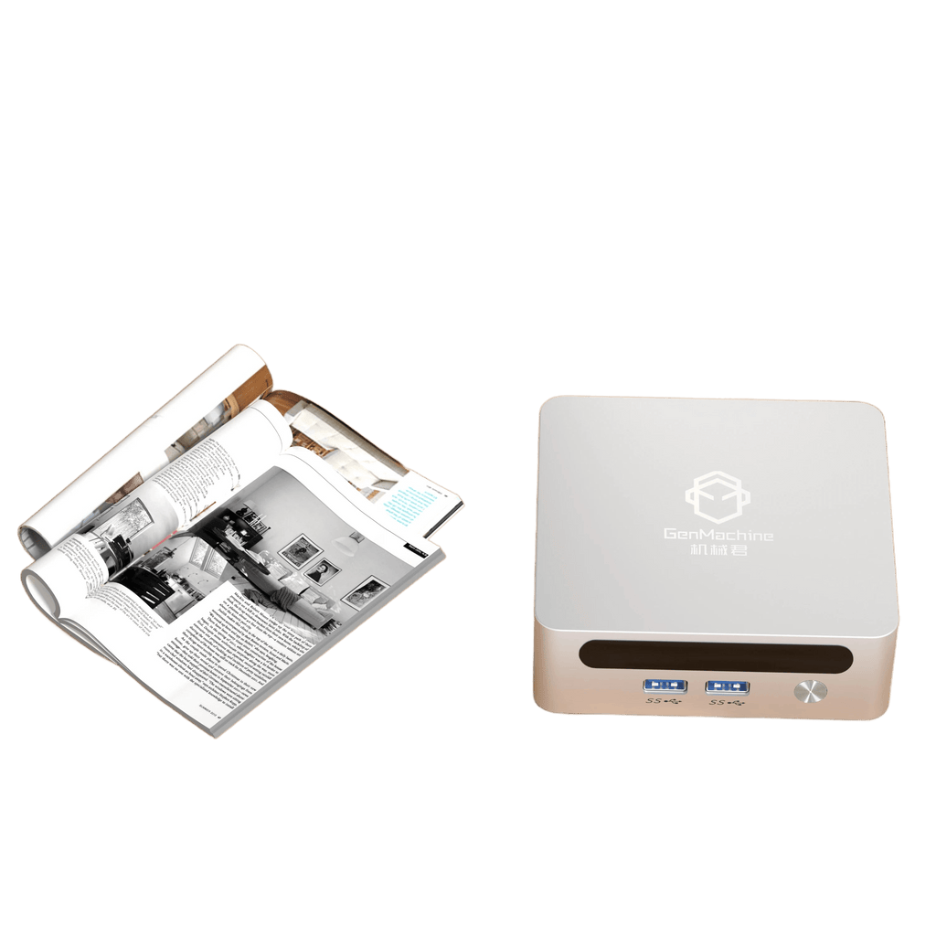 GenMachine New Mini PC AMD Ryzen3 5300U CPU R3 Ren5000 - TKINGS
