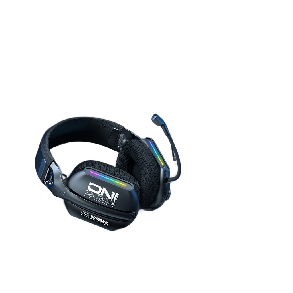 ONIKUMA RGB Light-Up Three-Mode Wireless Headphones - TKINGS
