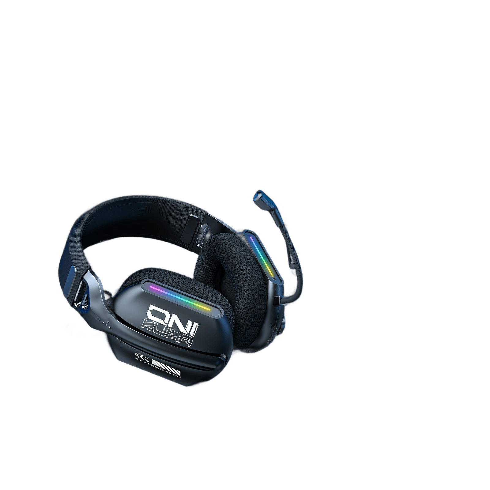 ONIKUMA RGB Light-Up Three-Mode Wireless Headphones - TKINGS