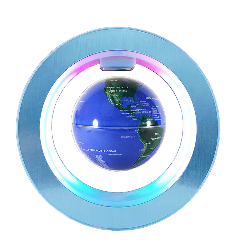 Image from Round LED World Map Floating Globe Magnetic Levitation Light Anti Gravity Magic - Copy