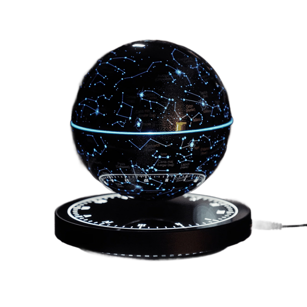 Image from 1 Pc Floating Light Globe Anti-Gravity Black Technology Magnetic Levitation Night Light Constellation Ball Unique Office Star Globe Table Lamp Creative LED Starlight Ball Gifts For Christmas - Copy