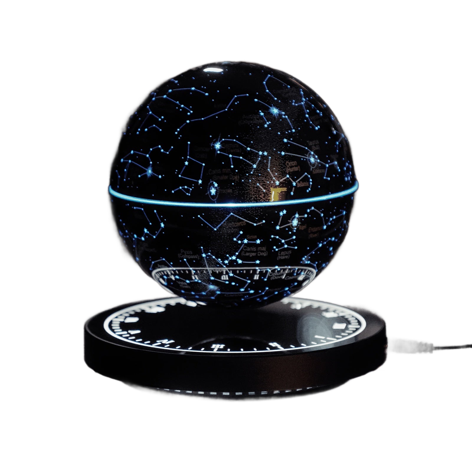 Image from 1 Pc Floating Light Globe Anti-Gravity Black Technology Magnetic Levitation Night Light Constellation Ball Unique Office Star Globe Table Lamp Creative LED Starlight Ball Gifts For Christmas - Copy
