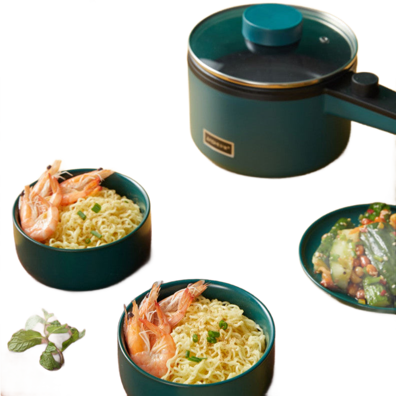 Image from Mini Kitchen Electric Pot Multifunctional Home Electric Cooking Pot Intelligent Noodle Cooking Pot - Copy