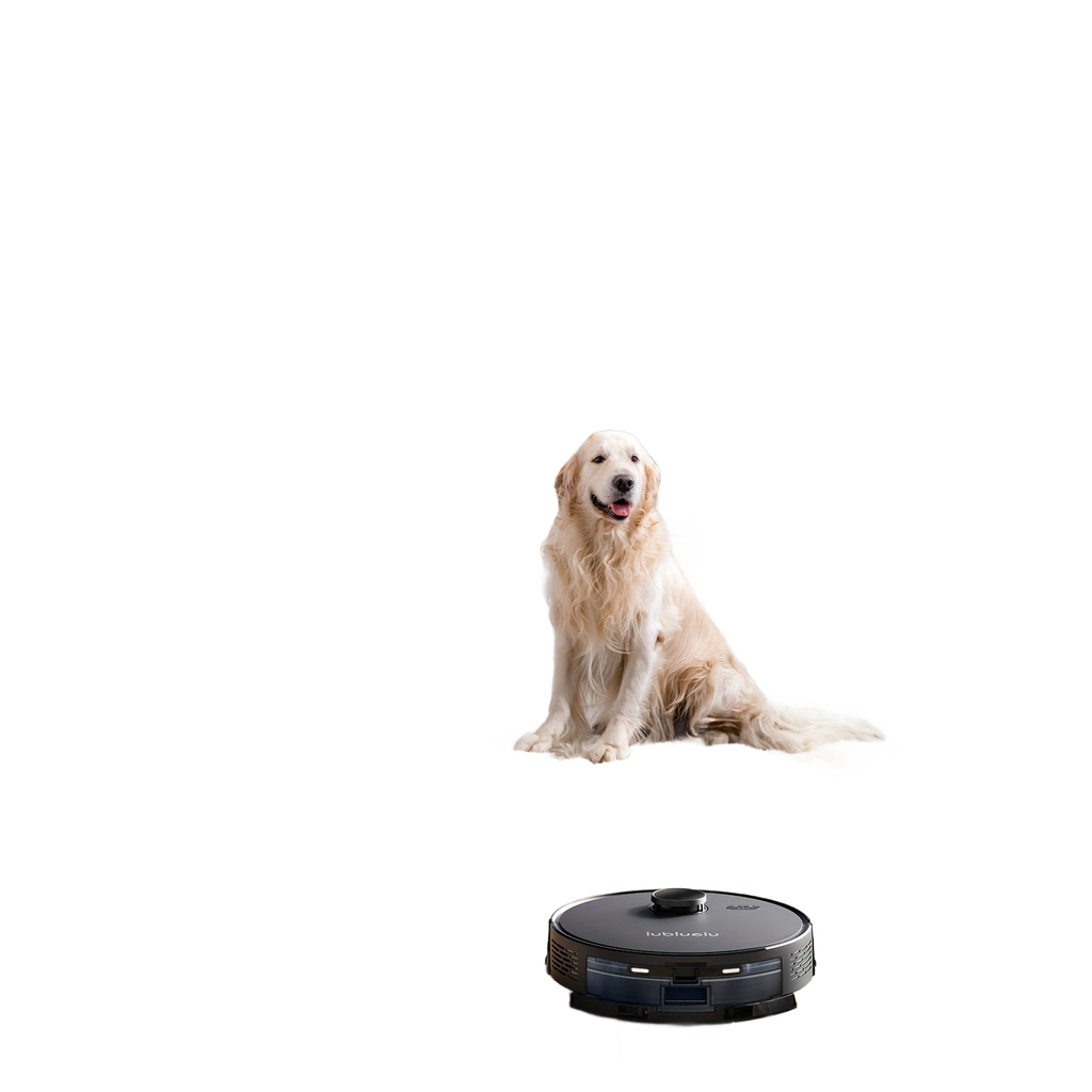 Image from Robot Vacuum And Mop Combo 6500Pa, Lubluelu L15 Robot Vacuum, Auto-Charging, 5 Maps, 30 No-go Zones, WiFi/App/Alexa, 3in 1 Robot Vacuum Cleaner for Pet Hair Carpet Hard Floor - Copy