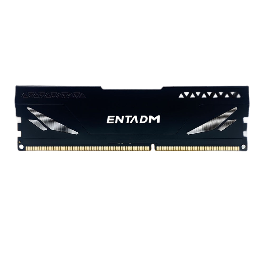 Image from ENTADM 8GB DDR3 1600MHz Desktop Memory - High-Performance PC3 1.5V DIMM with Heat Dissipation, Black & White Design for Gamers & Enthusiasts, Gaming Memory, Sleek Memory Stick, Durable Memory Module - Copy