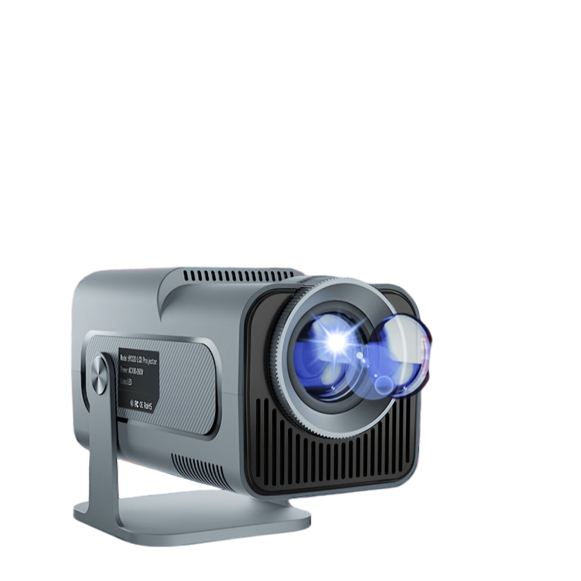 Image from Magcubic 4K Support Native 1080P Android 11 Projector 390ANSI HY320 Dual Wifi6 Wireless5, 0 Cinema Portable Projetor, Home Theater, Gaming, Office, Classroom, Gaming Setup, Sleek Design, Highresolution Lens, Wifi6 Connectivit - Copy