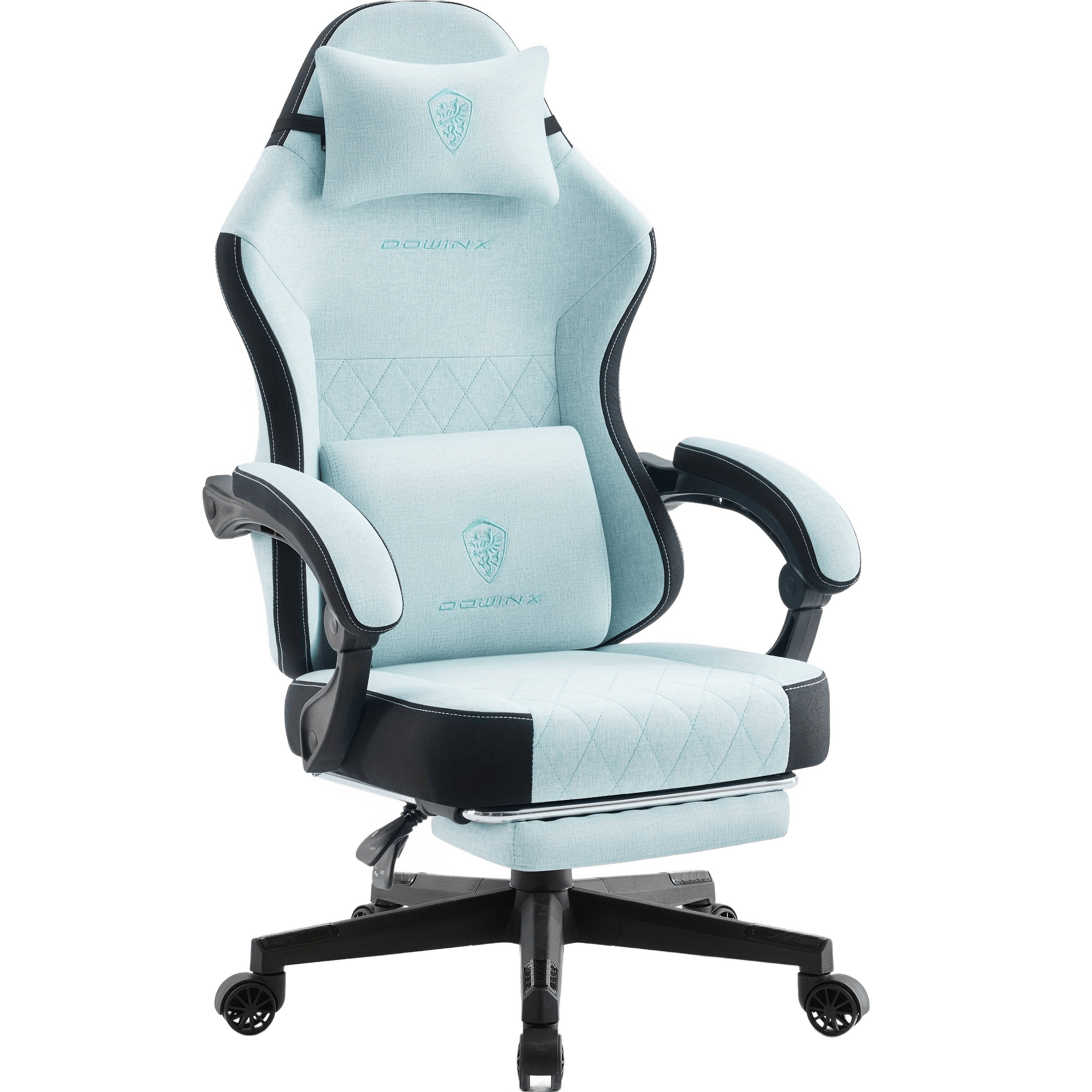 Dowinx gaming chair with spring cushion, adult lumbar support office chair - TKINGS