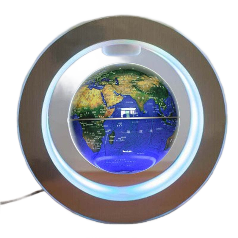 Image from Round LED World Map Floating Globe Magnetic Levitation Light Anti Gravity Magic - Copy