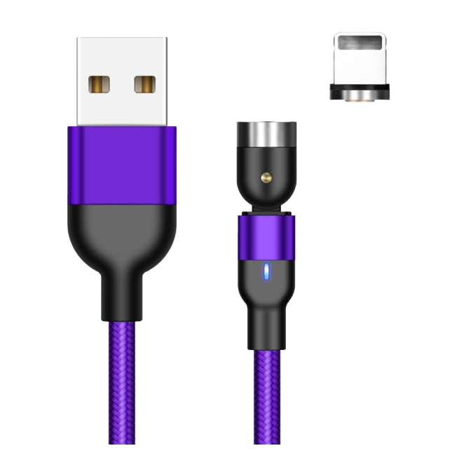 Image from Essager Rotate Magnetic Cable 360 Degree USB Type C Charging Cable Fast Charging Magnet Charger 540 Rotate Micro Magnetic Cable - Copy