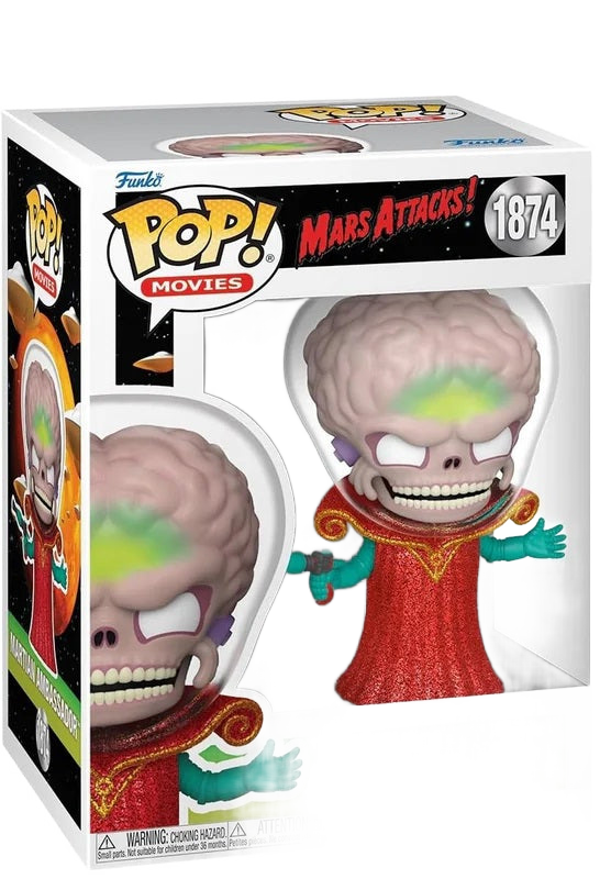 Image from Funko Pop Martian Ambassador Mars Attacks 1874 - Copy