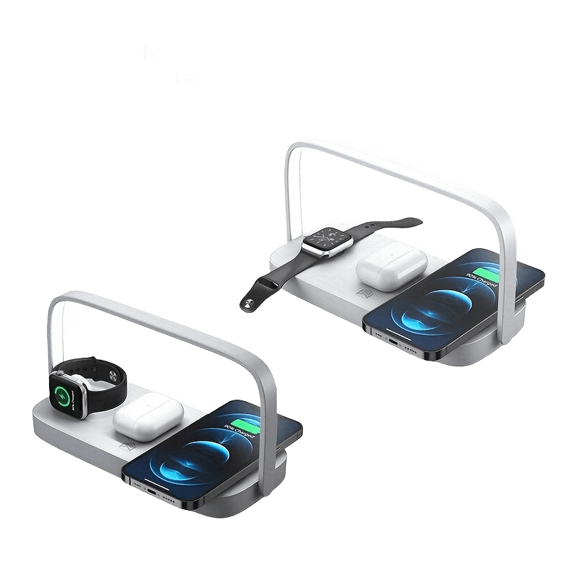 Wireless Charger 4-in-1 Charging Station with Desk Lamp Foldable - TKINGS