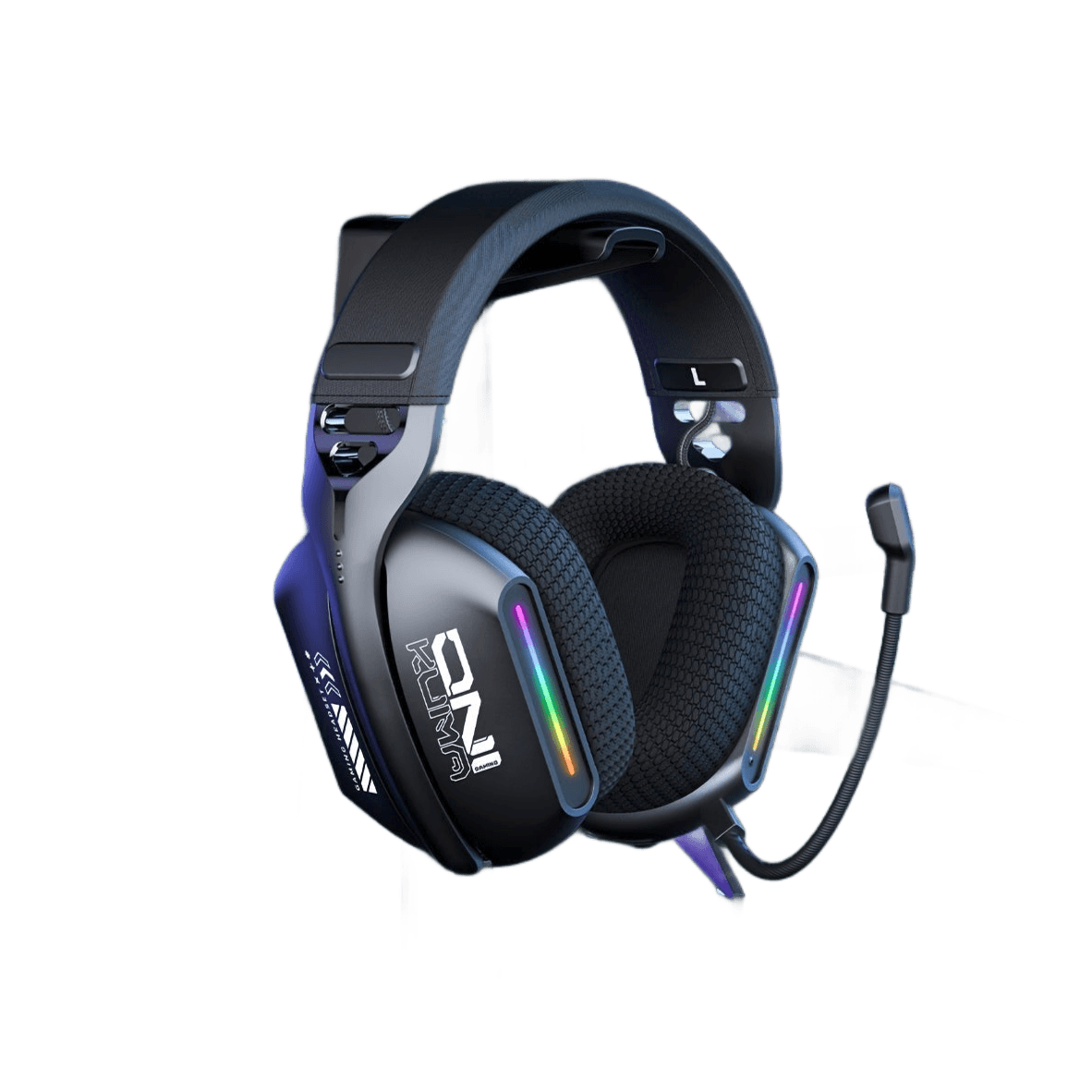 ONIKUMA RGB Light-Up Three-Mode Wireless Headphones - TKINGS