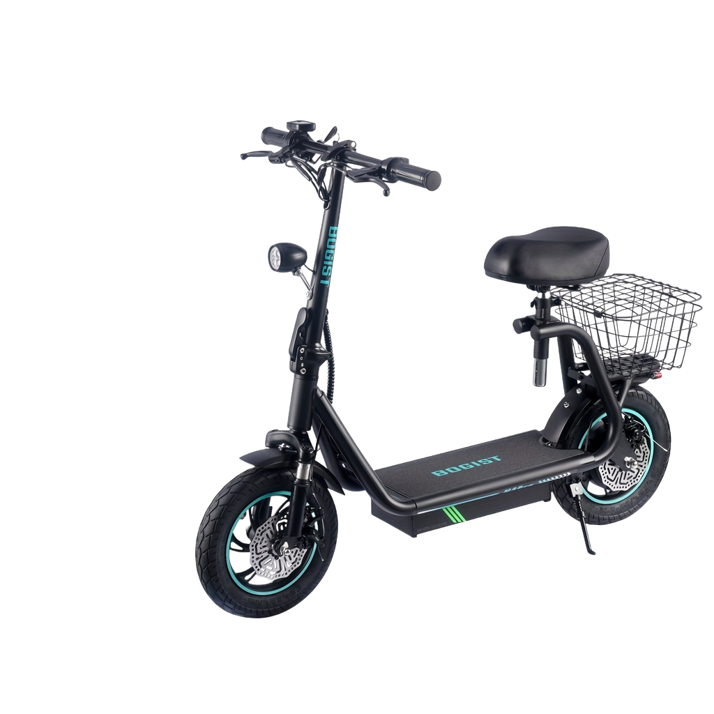 Image from 1pc, Electric Scooter for Adults, 448 W Powerful Motor, Adjustable, Lightweight, 2 Wheel Commuter Scooter with Large and Smooth Wheels - Folding Commuter Electric Scooter - Copy