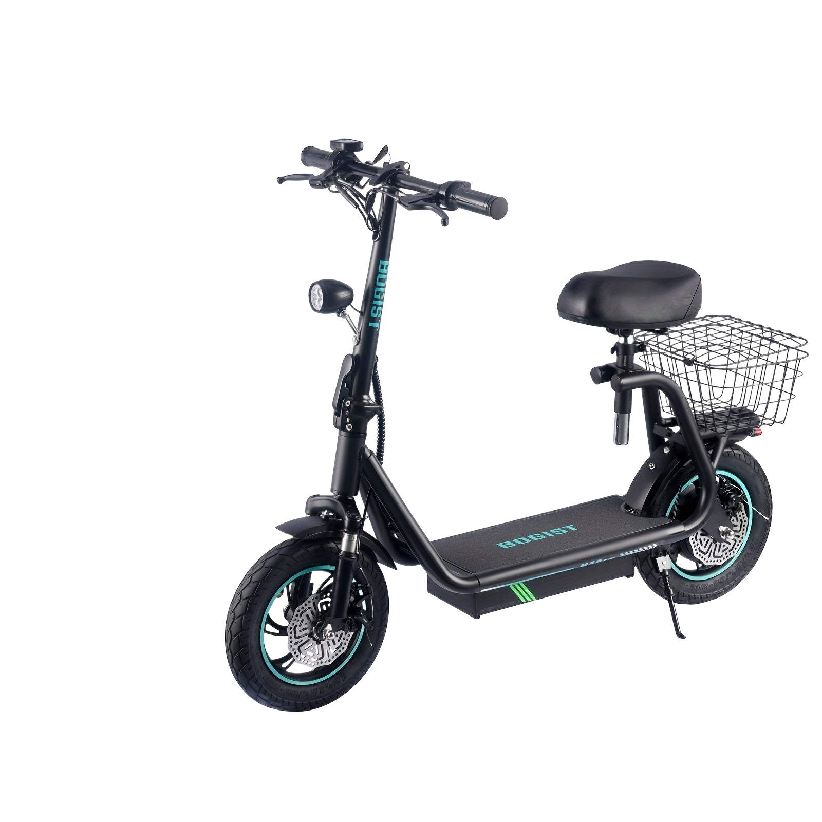 Image from 1pc, Electric Scooter for Adults, 448 W Powerful Motor, Adjustable, Lightweight, 2 Wheel Commuter Scooter with Large and Smooth Wheels - Folding Commuter Electric Scooter - Copy