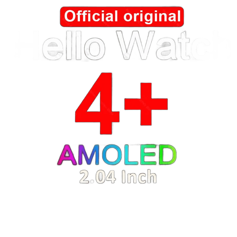 Hello Watch 4 Plus Ultra 2 Smartwatch 49mm 4G ROM NFC GPT - TKINGS