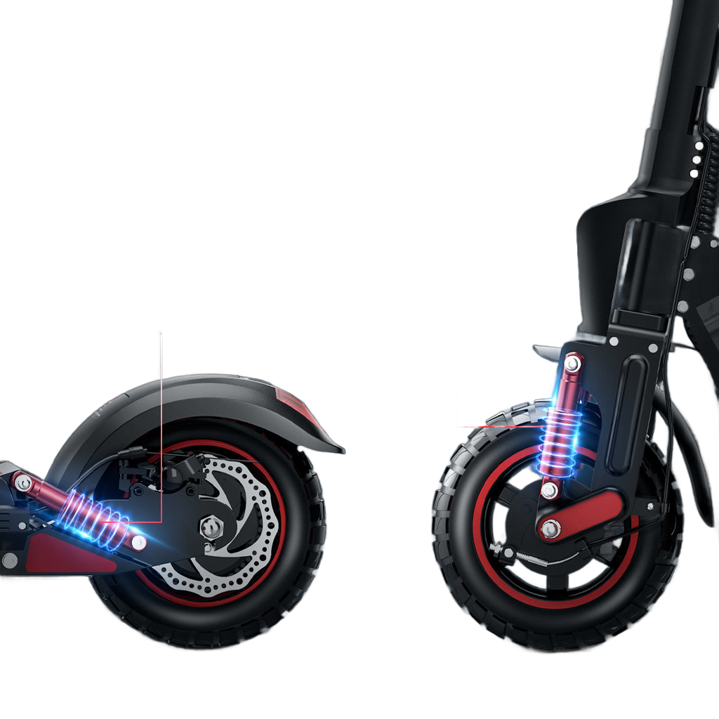 Image from Adult Electric Scooter, Output Current 2A, Output Voltage 54.6V, 500W Powerful Motor, 34-43 Km Range, 120 Kg Maximum Load, Adjustable, Lightweight, 2 Wheel Commuter Scooter with Smooth Large Wheels - Folding Commuter Electric - Copy