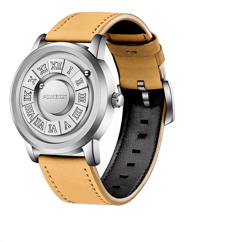 Magnetic Levitation Quartz Watch with Roman Numerals - TKINGS