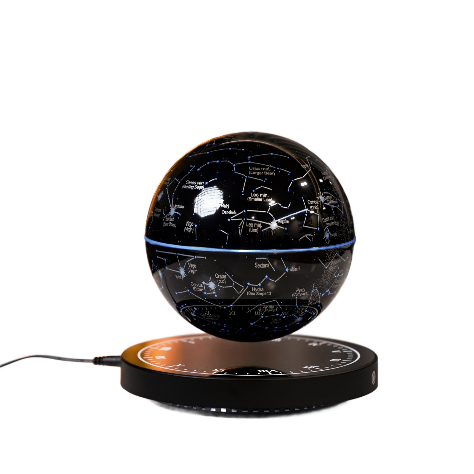 Image from 1 Pc Floating Light Globe Anti-Gravity Black Technology Magnetic Levitation Night Light Constellation Ball Unique Office Star Globe Table Lamp Creative LED Starlight Ball Gifts For Christmas - Copy