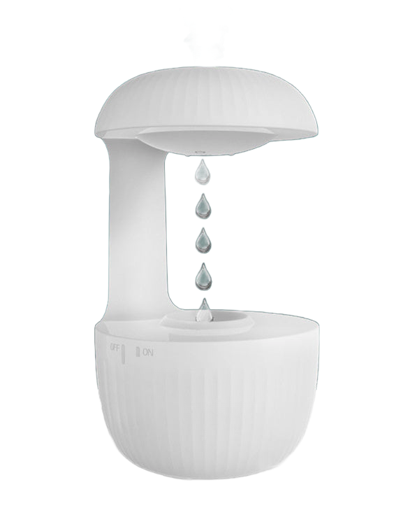 Image from Anti-gravity Air Humidifier Mute Countercurrent Humidifier Levitating Water Drops Cool Mist Maker Fogger Relieve Fatigue - Copy