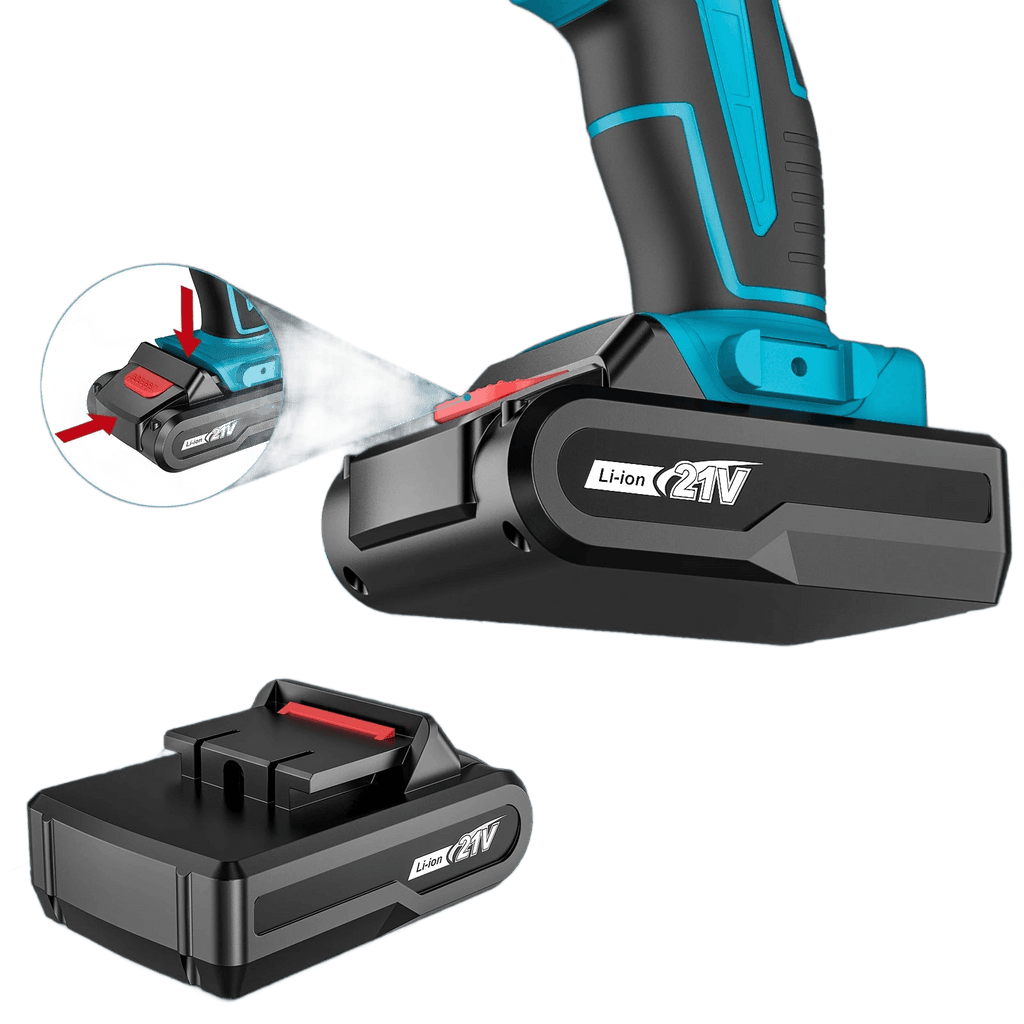 Cordless Impact Screwdriver Handheld Drill Power Tool 32 Torque - TKINGS