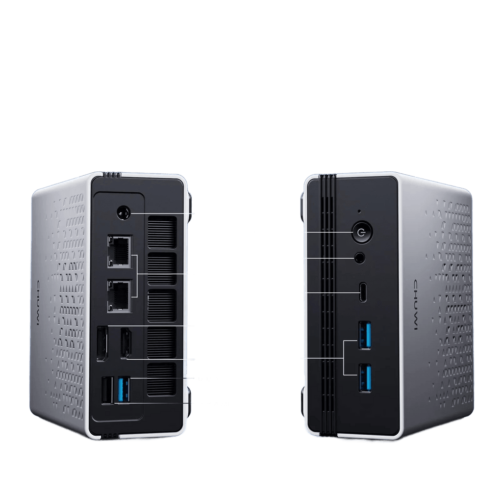 UBox Mini PC AMD Ryzen 5 6600H 16GB DDR5 512GB SSD Windows 11 - TKINGS