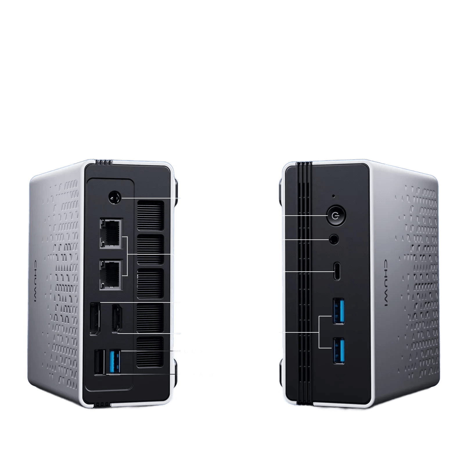 UBox Mini PC AMD Ryzen 5 6600H 16GB DDR5 512GB SSD Windows 11 - TKINGS