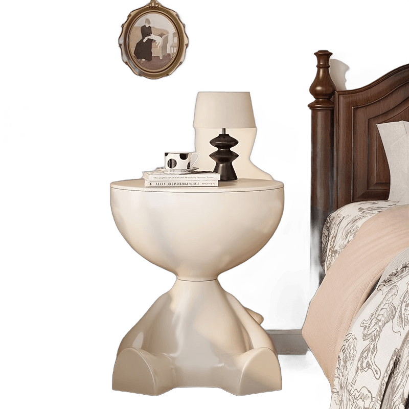 Creative Bear-Shaped Plastic Bedside Table, Minimalist Style Coffee Table - TKINGS