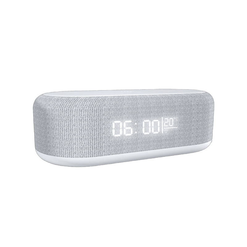 Wireless Charging Pad with LED Night Light, Temperature Display, Alarm Clock - TKINGS