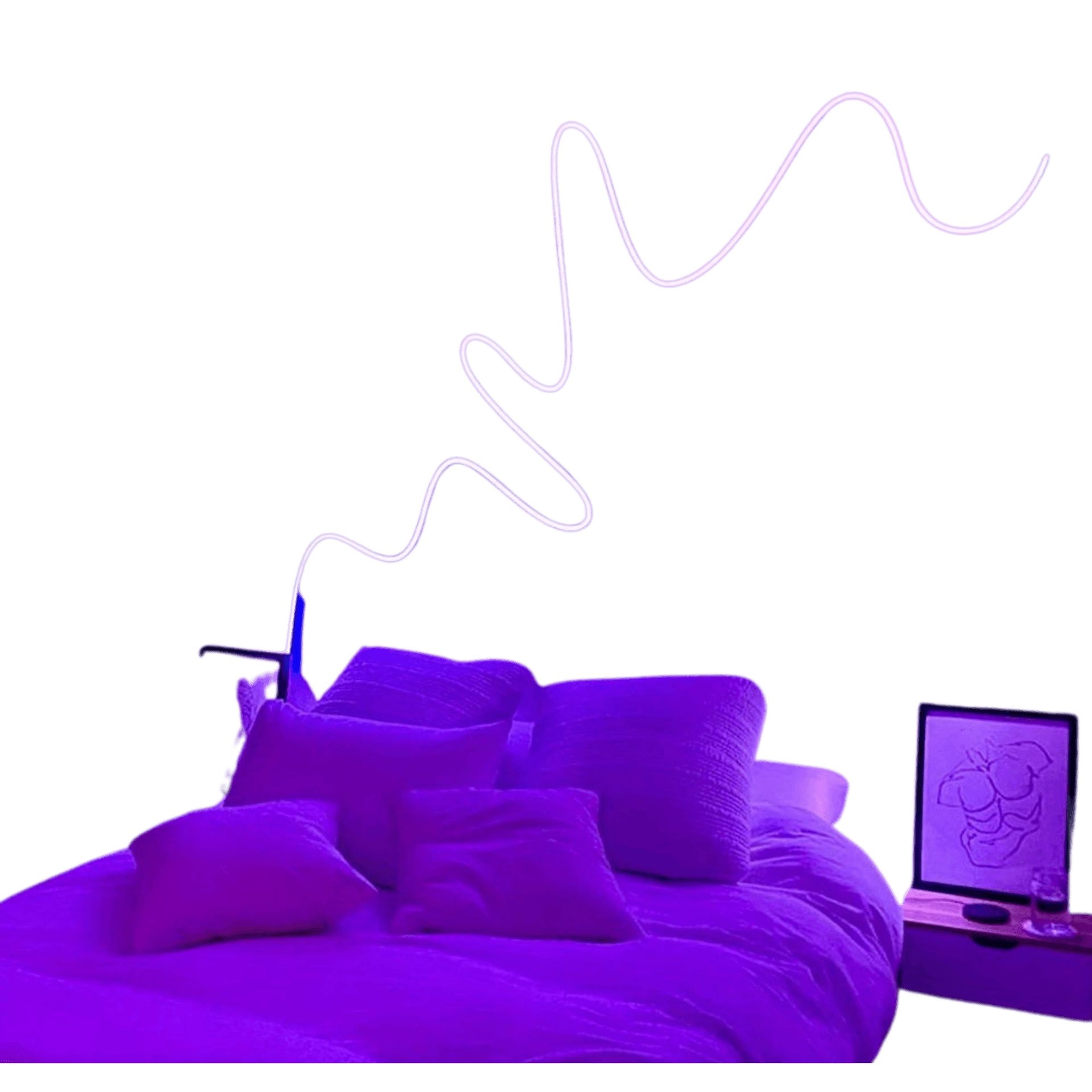Acosh Neon RGB LED Neon Lights - 24-Key Remote Control, 5V USB - TKINGS